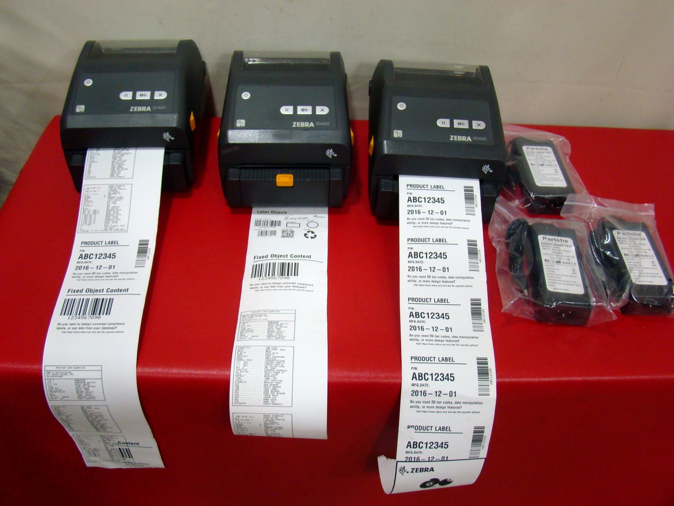 Zebra ZD420 Thermal Transfer Desktop Printer (ZD42042-D01E00EZ