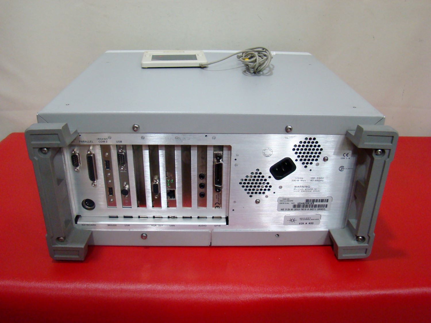 AGILENT HP 54810A INFINIIUM OSCILLOSCOPE 500MHZ 1 GSa/s 2 CH