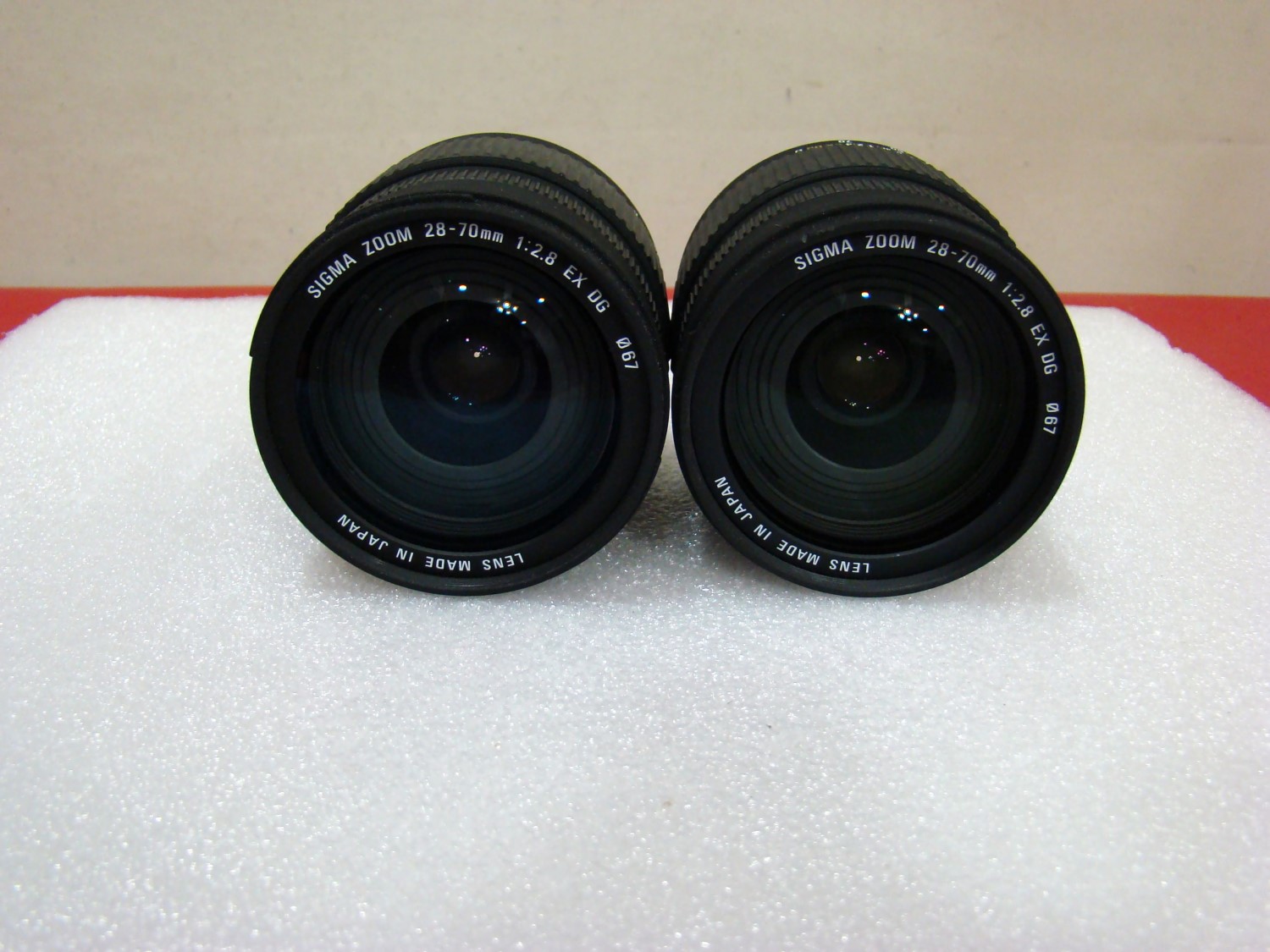 Sigma Zoom EX DG 28-70mm F/2.8 D Nikon F mount interchangeable 