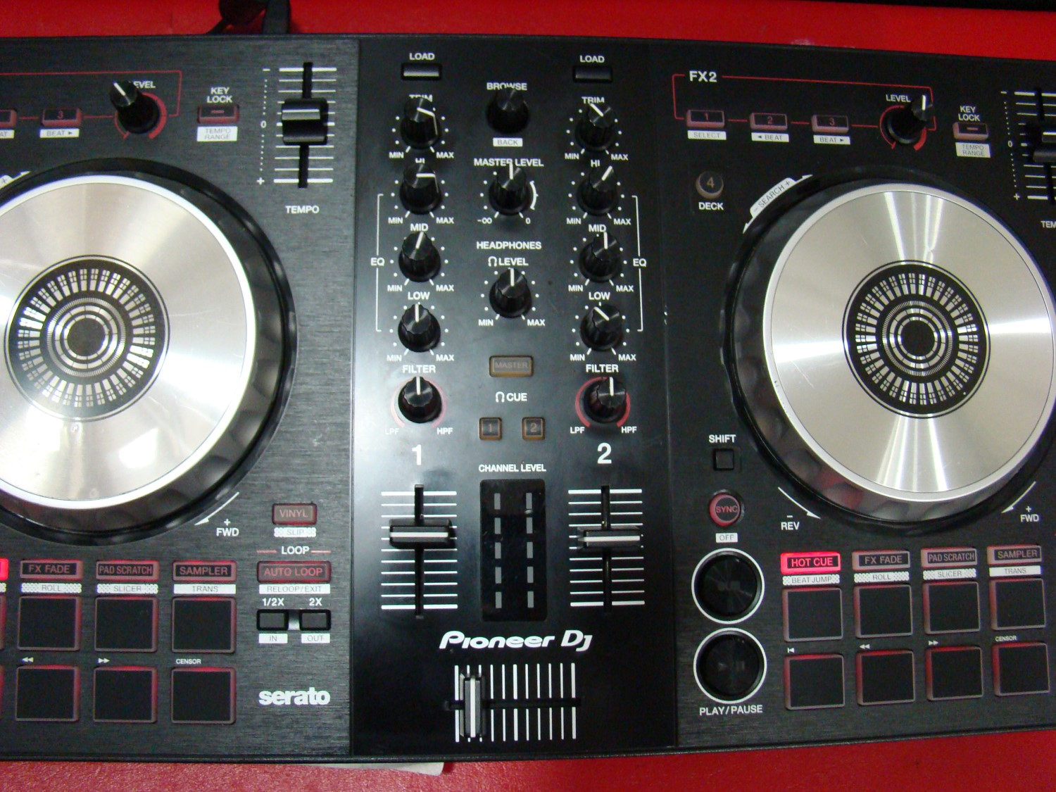 Pioneer DDJ-SB3 Black DJ Performance Digital Controller 2-Channel