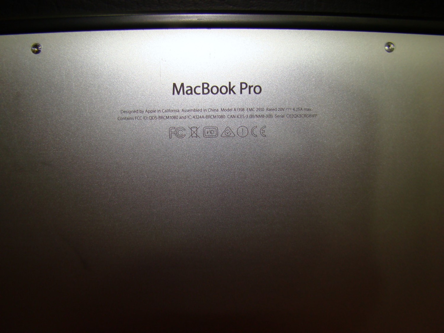 Apple MacBook Pro 15